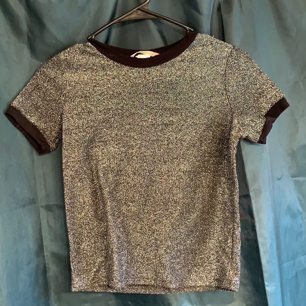 Tight fitting sparkly T-Shirt!